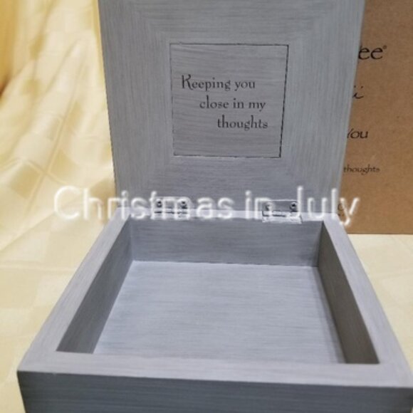 Willow Tree Thinking of You Memory Box Conk Shell #26634 - Picture 3 of 3